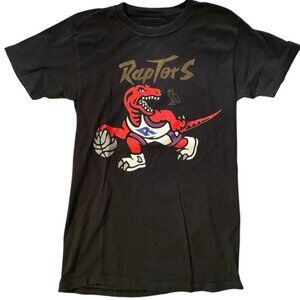 OVO Drake Zone 2015 Toronto Raptors NBA Basketball Black Short Sleeve Shirt